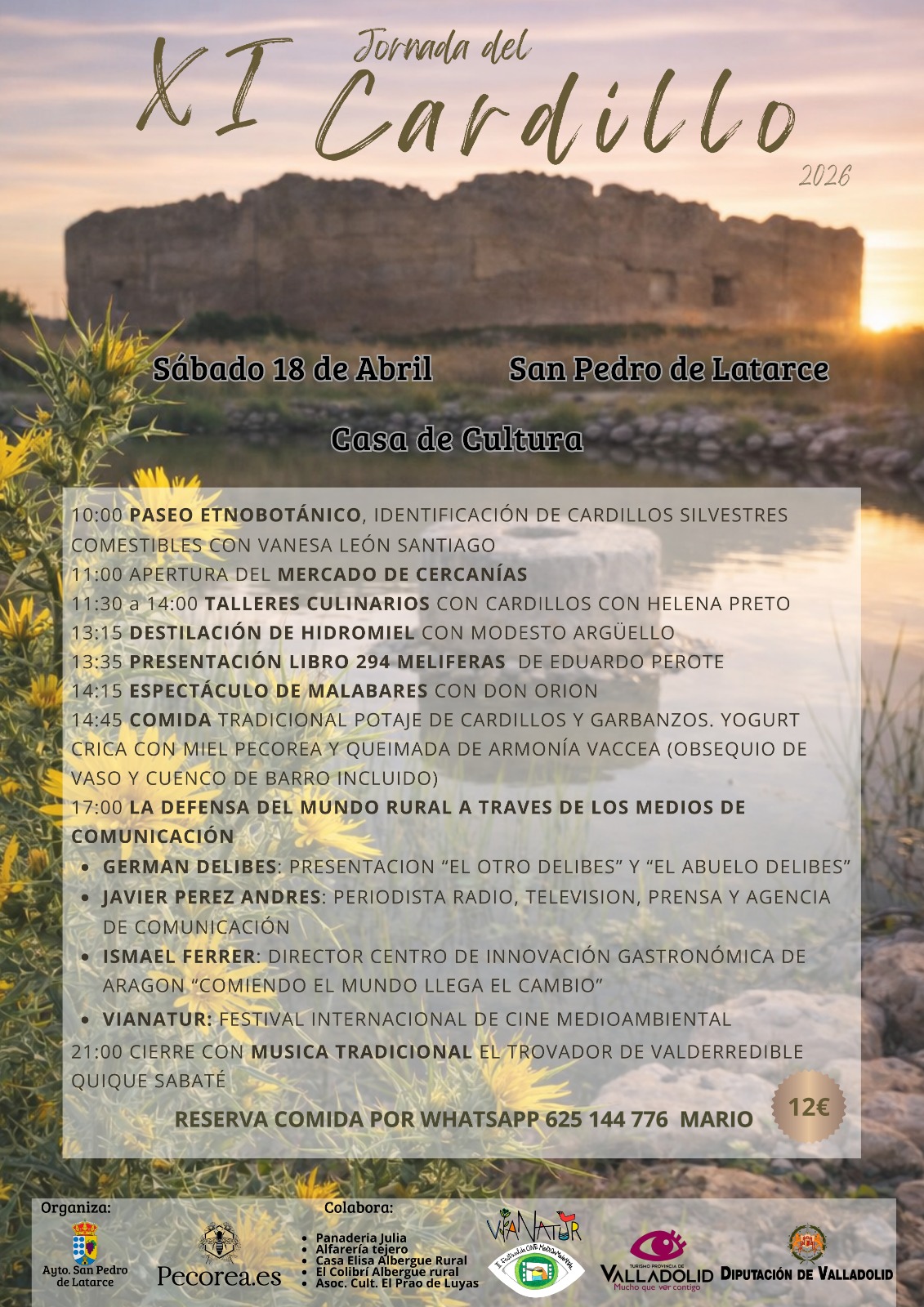 XI Jornada del Cardillo, un día para disfrutar de nuestro pueblo